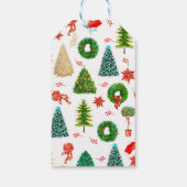 Étiquettes-cadeau Cette Saison D'Être Jolly Vacances Script (Dos)