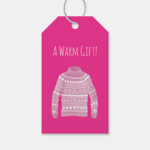 Étiquettes-cadeau Chaleureux Chaud Noël Sweat Tags cadeaux