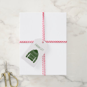 Étiquettes-cadeau Chaleureux Chaud Noël Sweat Tags cadeaux