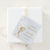 Étiquettes Cadeau Chalice Host First Holy Communion (En situation)