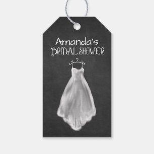 Étiquettes-cadeau Chalkboard Mariage habillage Fête des mariées Favo