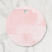 Étiquettes Cadeau Champagne préférez Pop it When She Pops Rose Flora (Dos)