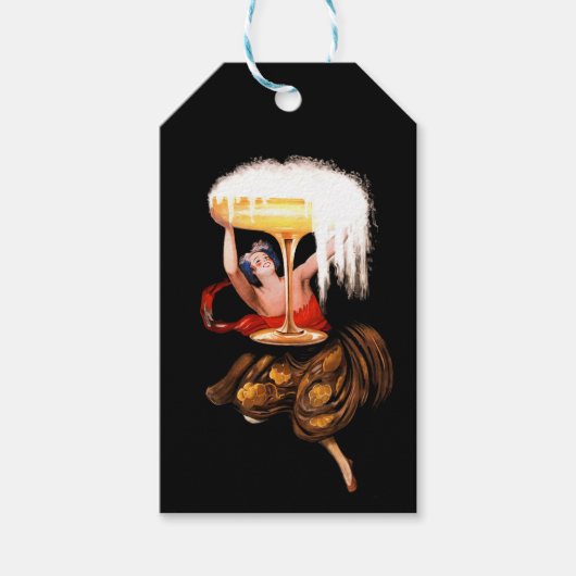 Étiquettes-cadeau Champagne Toast (Devant)