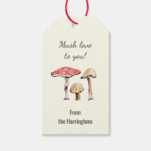 Champignons de forêt dessinés à la main Nature Cot