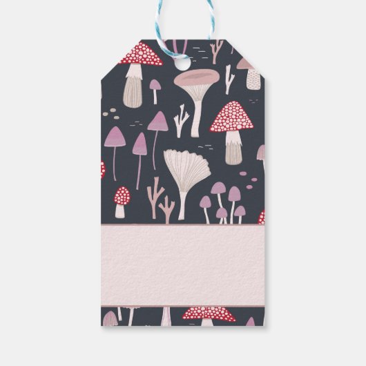 Étiquettes-cadeau Champignons des Toadstool de champignons (Dos)