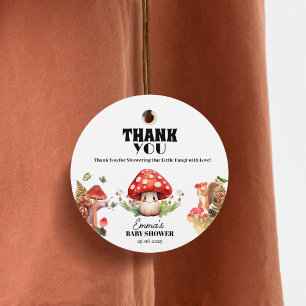 Étiquettes Cadeau Champignons Petits champignons Forêt Baby shower d