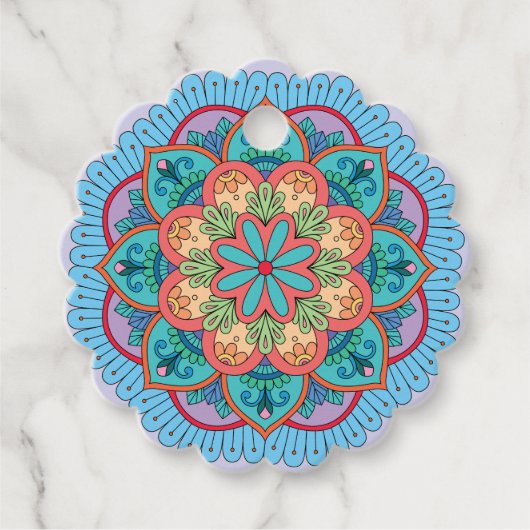 Étiquettes Cadeau Chandelle de cire de soja Favoriser (Devant)