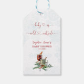 Étiquettes-cadeau Charmant Bébé Est Froid À L'Extérieur Du Baby show (Devant)