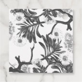 Étiquettes Cadeau Charme botanique (Dos)