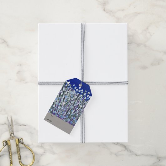 Étiquettes-cadeau Charme délicat (Avec de la ficelle)