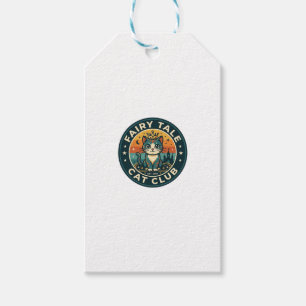 Étiquettes-cadeau Chat de conte de fées Design de chaton mignon - Ch