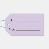 Étiquettes-cadeau Chat de Noël (Dos Horizontal)