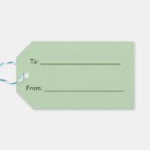 Étiquettes-cadeau Chat de Noël noir blanc Tuxedo (Dos Horizontal)