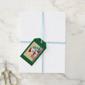 Étiquettes-cadeau Chat de Noël Perse (With Twine)