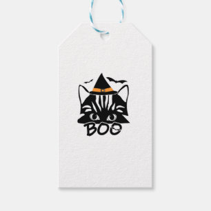Étiquettes-cadeau Chat Kitten Kitty Novelty Funny Halloween Éffrayan