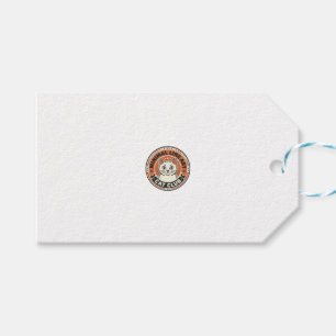 Étiquettes-cadeau Chat Minimaliste Ligne Art - Cadeau pour Amateur d