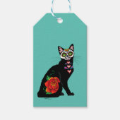 Étiquettes-cadeau Chat noir de Sugar (Devant)