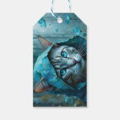 Étiquettes-cadeau Chat Renaissance (Dos)