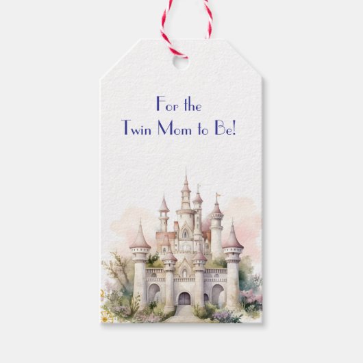 Étiquettes-cadeau Château de Fairy Tale (Devant)