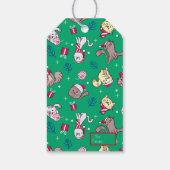 Étiquettes-cadeau Chats de Noël (Dos)