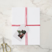 Étiquettes-cadeau Chats de Noël mignons (With Twine)