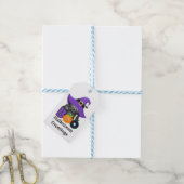 Étiquettes-cadeau Chats d'Halloween (Avec de laficelle)