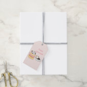 Étiquettes-cadeau Chats gourmets (Avec de la ficelle)
