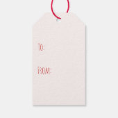 Étiquettes-cadeau Chats Noël Trolly Meowy Noël (Dos)