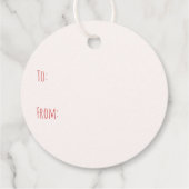 Étiquettes Cadeau Chats Noël Trolly Meowy Noël (Dos)