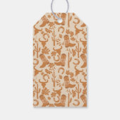 Étiquettes-cadeau Chaussures à bulles rustique pays occidental Showe (Dos)