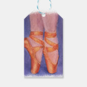 ÉTIQUETTES-CADEAU CHAUSSURES BALLET TOE (Devant)