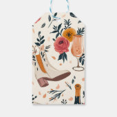 Étiquettes-cadeau Chaussures & Pétillant Mariage Occidental (Dos)