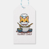 Étiquettes-cadeau Chef Ramen (Dos)