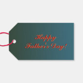 Étiquettes-cadeau Cher Père (Dos (Horizontal))