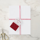 Étiquettes-cadeau Cheval du patrimoine festif | Pack de 10 vacances (Avec de la ficelle)