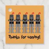 Étiquettes Cadeau Chevalier (Devant)