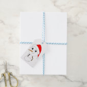 Étiquettes-cadeau chibi snowman (Avec de laficelle)