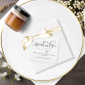Étiquettes Cadeau Chic, Répandre l'Amour, Mariage rustique moderne