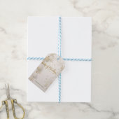 Étiquettes-cadeau Chic Snowflakes, Balls Christmas (Avec de laficelle)