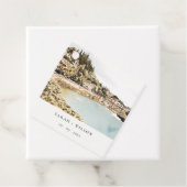 Étiquettes Cadeau Chic Vérone Adige River Italie Mariage d'aquarelle (En situation)