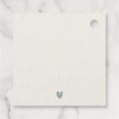 Étiquettes Cadeau Chic Vérone Adige River Italie Mariage d'aquarelle (Dos)