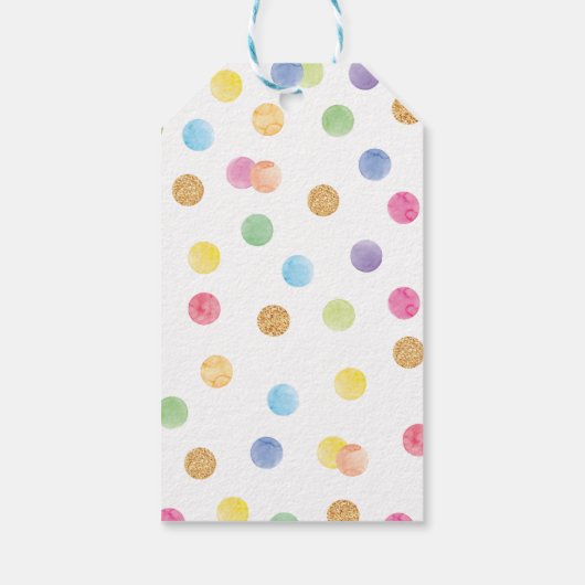 Étiquettes-cadeau Chien Chien Chien Chien Chien Anniversaire Thème M (Dos)