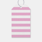 Étiquettes-cadeau Chien chiot Anniversaire Fête rose Faveur (Dos)