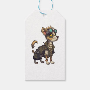 Étiquettes-cadeau Chien d'aventure