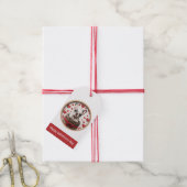 Étiquettes-cadeau Chien de taureau français Valentines (Avec de la ficelle)