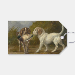Étiquettes-cadeau Chiens de chasse (par Carlo Ademollo)