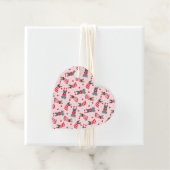 Étiquettes Cadeau Chiens de Saint-Valentin (En situation)