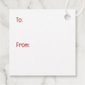 Étiquettes Cadeau Chiens taureaux de Noël Pit (Dos)