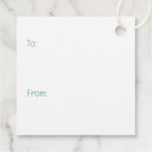 Étiquettes Cadeau Chiens taureaux de Pâques (Dos)