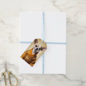 Étiquettes-cadeau Chihuahua bouddhiste (Avec de laficelle)